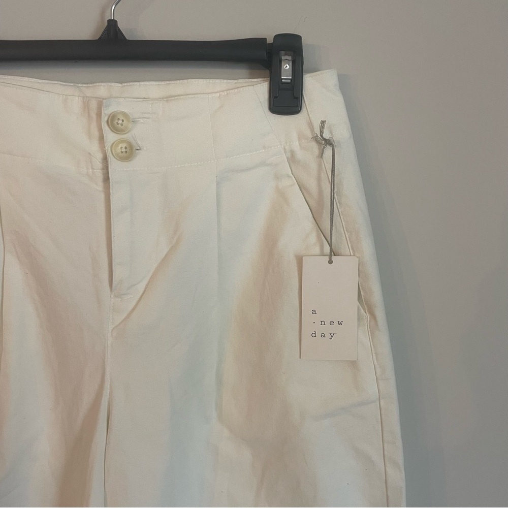 NWT Wide Leg High Waisted Trousers Size 6 - Picture 4 of 7